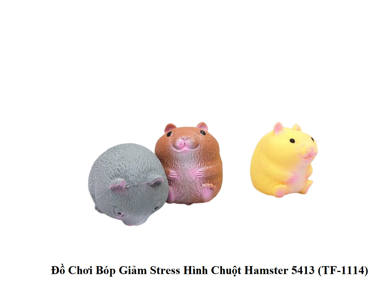 Đồ Chơi Bóp Giảm Stress Hình Chuột Hamster 5413 (TF-1114) - HAPPY TIME